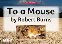 ‘To a Mouse’ poem by Robert Burns