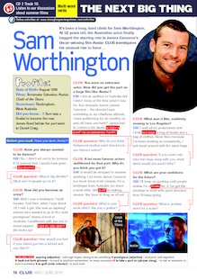 The next big thing: Sam Worthington