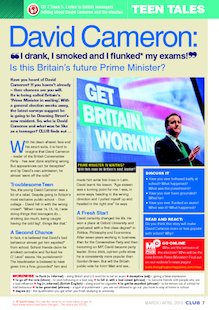 David Cameron: "I drank, I smoked and I flunked my exams!" Is this Britain's future Prime Minister?