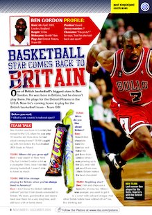 Basketball star comes back to Britain