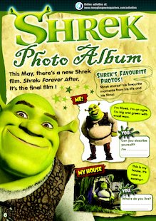 Shrek photo album