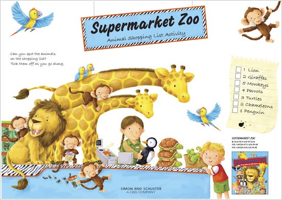 Supermarket Zoo Puzzle