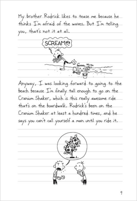 diary of a wimpy kid dog days book pages