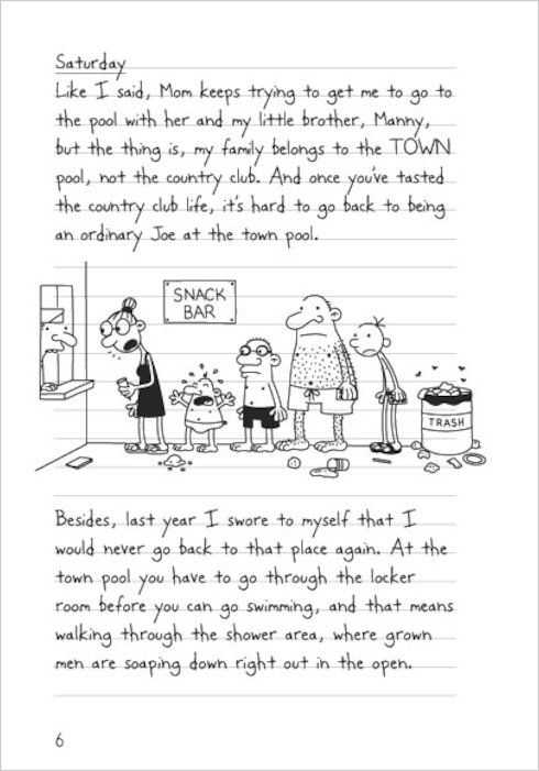 diary of a wimpy kid dog days book pages