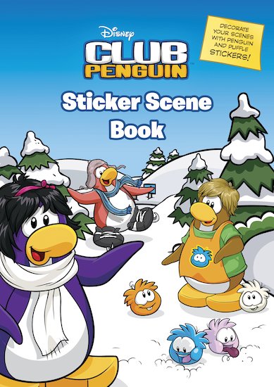 Club Penguin: Sticker Scene Book - Scholastic Shop
