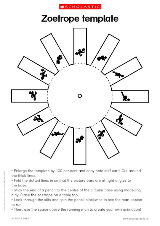 Printable Zoetrope Printable Word Searches