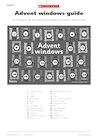 Advent windows guide