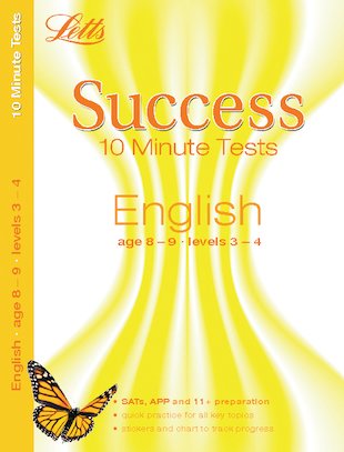 Letts Success 10 Minute Tests: English (Ages 8-9)