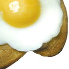 Fried egg on toast