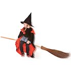 Girl on a broomstick Girl on a broomstick