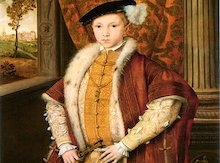 Edward VI crowned the King of England