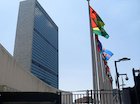 UN headquarters open