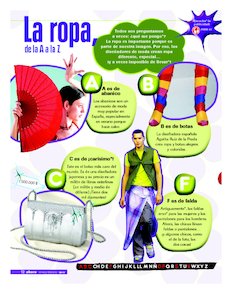 La ropa, de la A a la Z