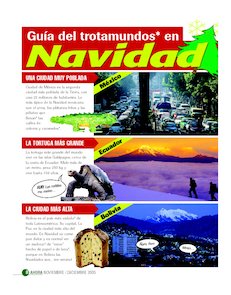 Guía del trotamundos en Navidad