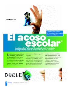 El acoso escolar