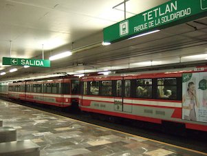 Plataforma de subte de México, palataforma de subterráneo de México (México)