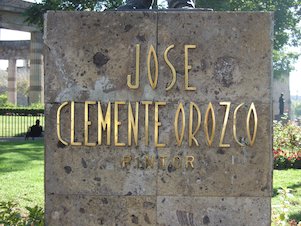 Placa en conmemoración de José Clemente Orozco (México)