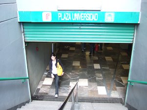 Entrada de Subte de México, entrada de subterráneo de México (México), entrada de metro