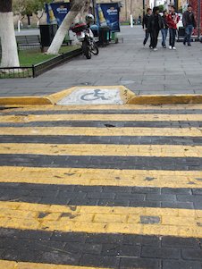 Cruce peatonal, paso de cebra (México)