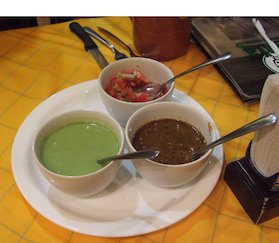Salsas Mexicanas, condimentos mexicanos, salsa roja, salsa verde (México)