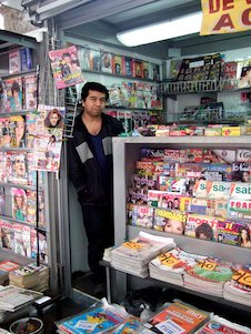 Vendedor de periódicos, vendedor de diarios (México)
