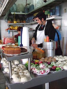 Puesto de dulces, puesto de gelatinas (México)