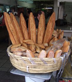 Pan, panes, baguette (México)