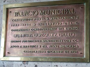 Placa del Palacio Municipal (México)