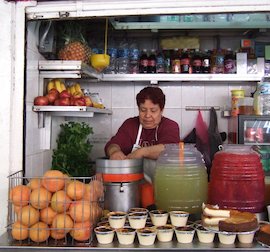 Puesto de dulces, puesto de gelatinas (México)