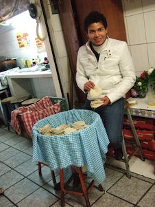 Puesto de tortillas, puesto mexicano