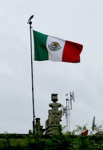 Bandera Mexicana, bandera de México (México)