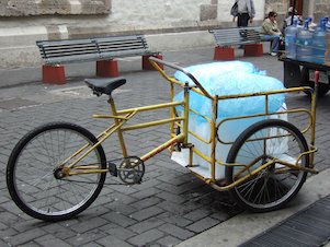 Bicicleta de vendedor de hielo (México)