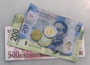 Monedas, dinero, pesos de México (México)