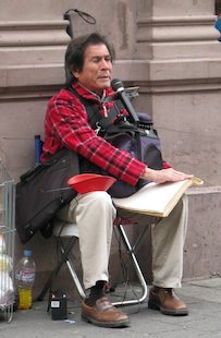 Músico callejero (México)
