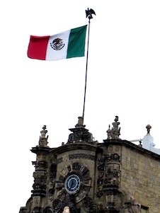 Bandera Mexicana, bandera de México (México)