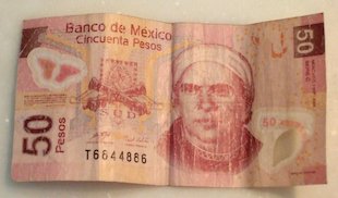 Billete de 50 Pesos de México (frente) (México)