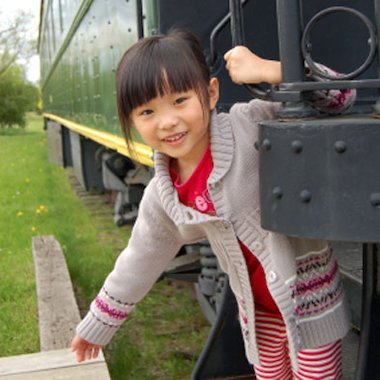 Girl on a train Girl on a train