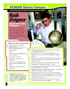 Raik Zeigner – jüngster Sterne-Koch, Deutschland