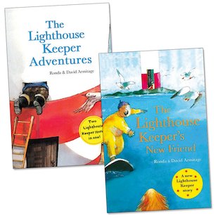book about lighthouse keeper who finds a baby