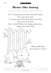 Bears like honey (1 page)