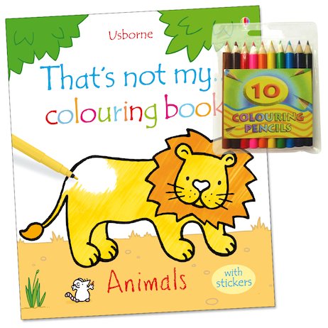 That's Not My Colouring Book: Animals