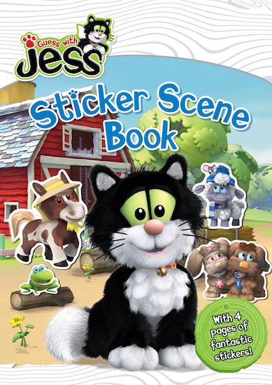 Guess With Jess: Sticker Scene Book