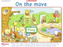 On the move game
