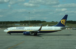 Avión aterrizado