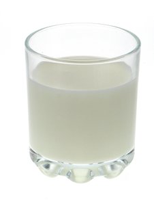 (das) Milchglas