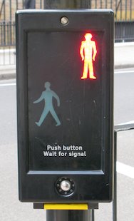 (der) Zebrastreifen, (die) Straße