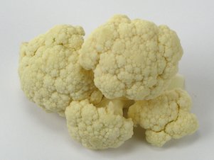 (der) Blumenkohl, weiß