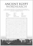 Kane Chronicles Wordsearch