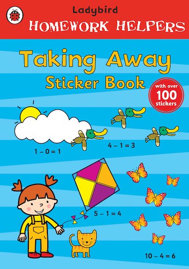 Ladybird Homework Helpers: Taking Away Sticker Book
