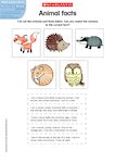 Animal facts (1 page)